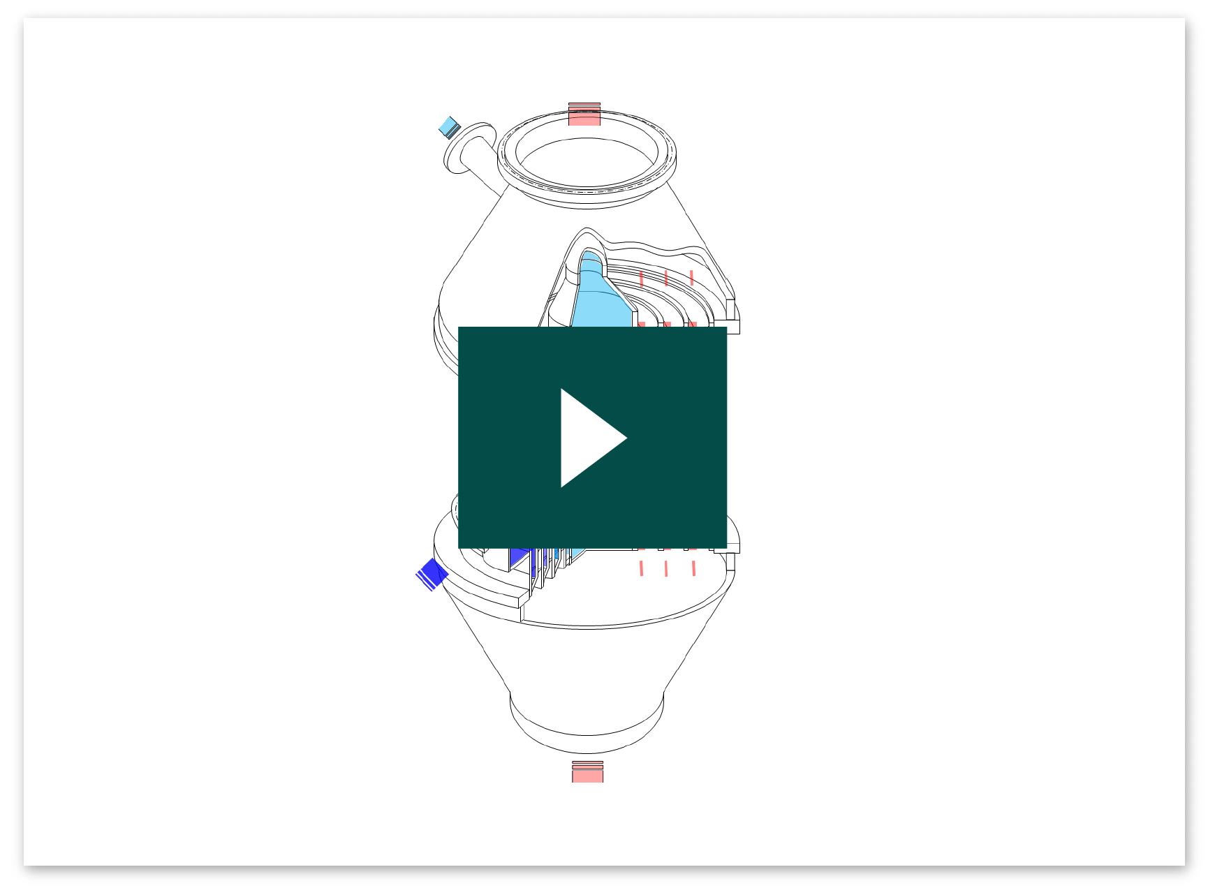 Spiral plate Heat Exchanger working principle video thumbnail