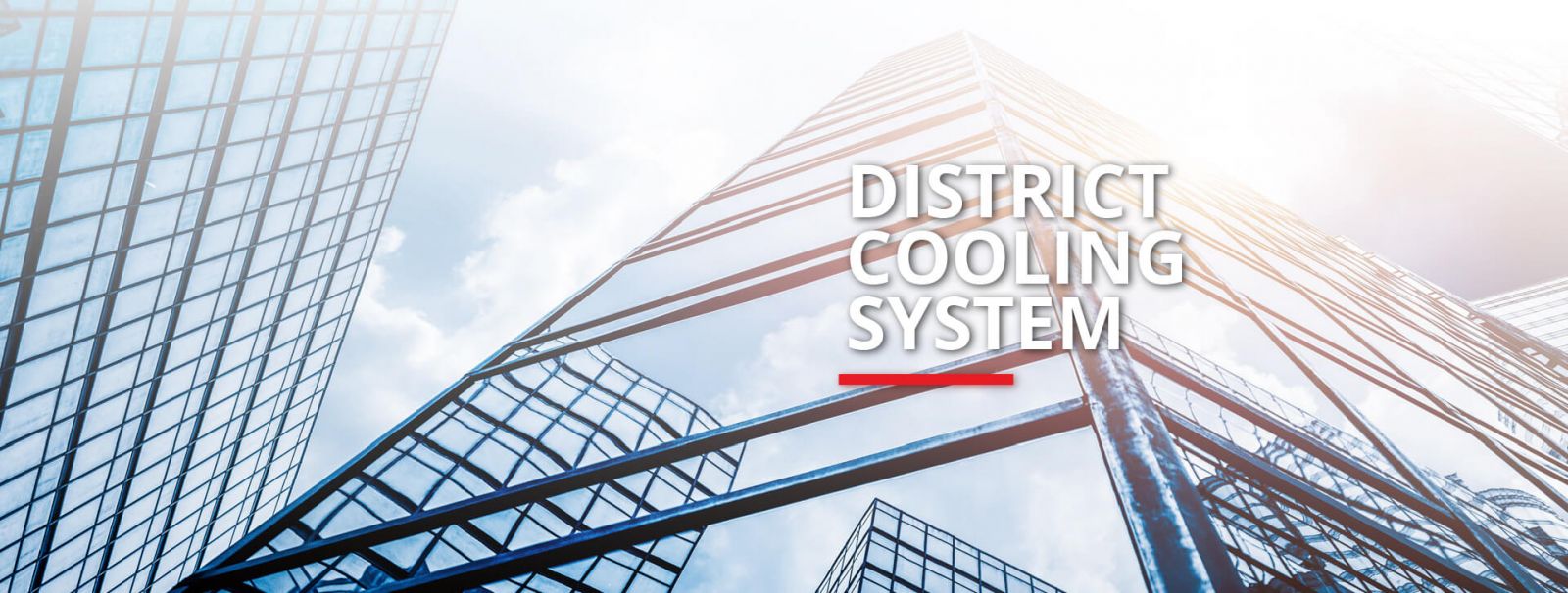 district cooling system banner
