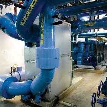 discrict cooling system in Japan using plate heat exchanger